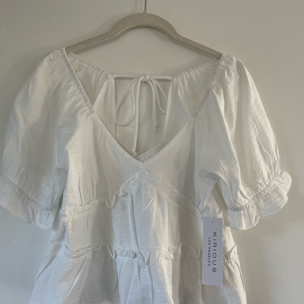 Kirious White Women's Blouse